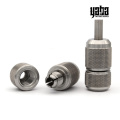 Yaba Aluminium 25 mm Selbstverriegelung und hochwertige Griff Tattoo-Maschine Grip-Röhrchen